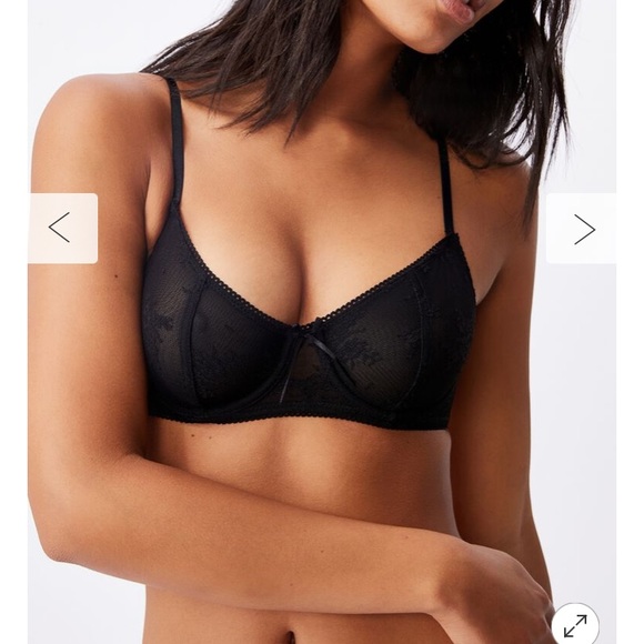 Cotton On pink lingerie bra 10A - Picture 3 of 3